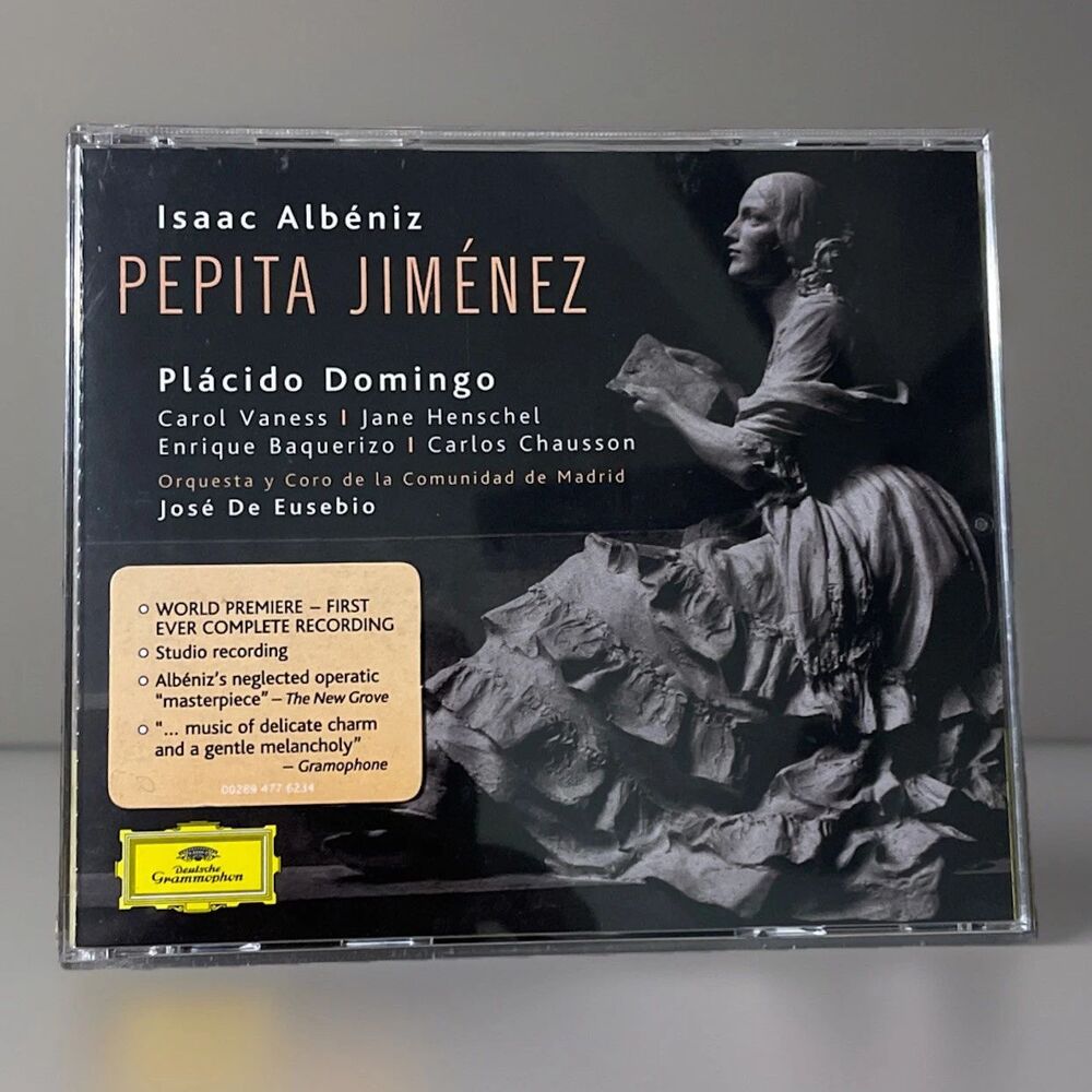Isaac Albeniz Pepita Jimenez Placido Domingo 2CD Complete Studio Recording Deuts